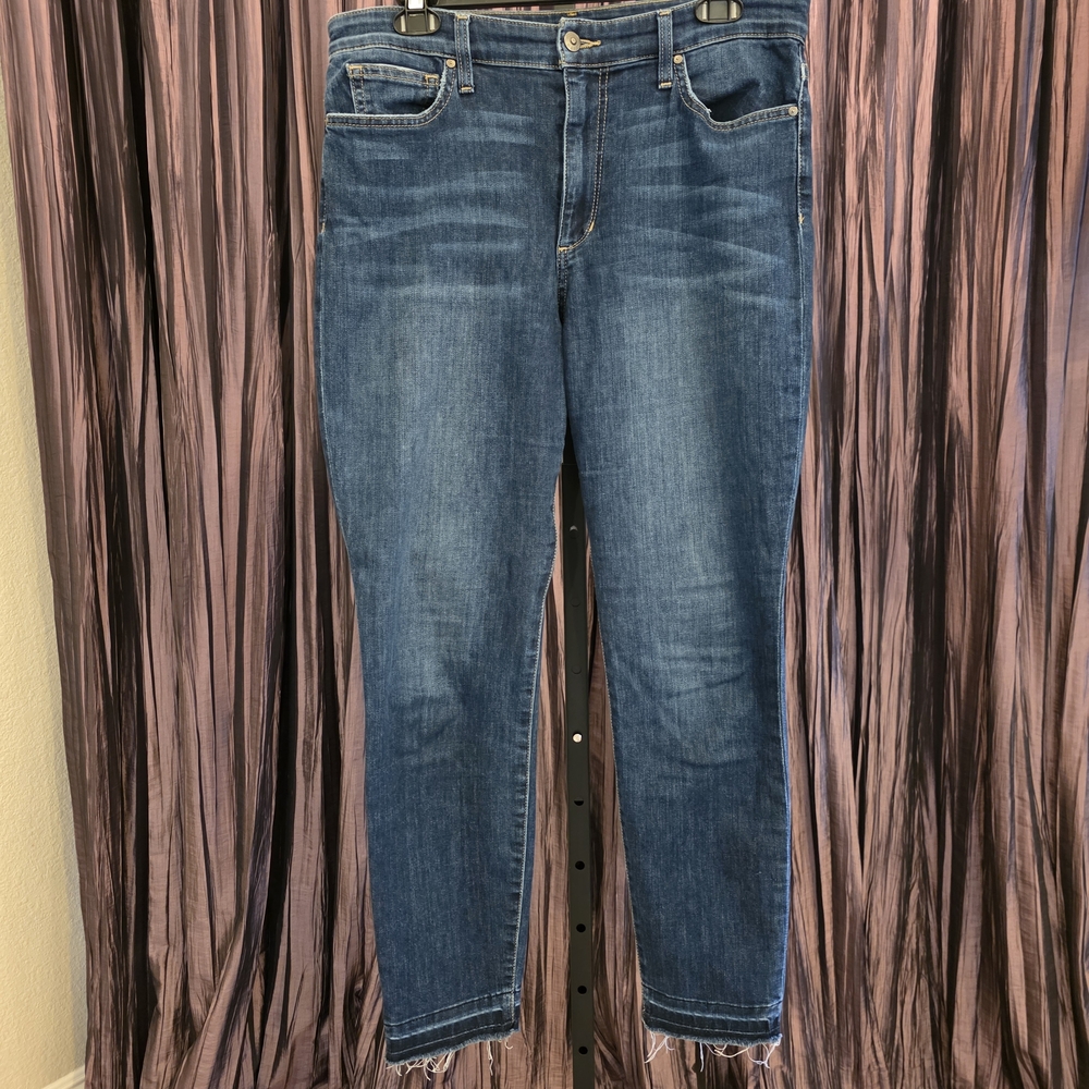 Joe's Jeans Medium Blue Straight Leg Jeans.